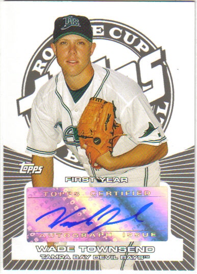 2005 Topps Rookie Cup #158 Wade Townsend AU RC