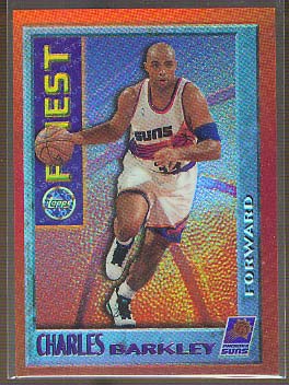 1995-96 Finest Mystery Bordered Refractors Test #M6 Charles Barkley