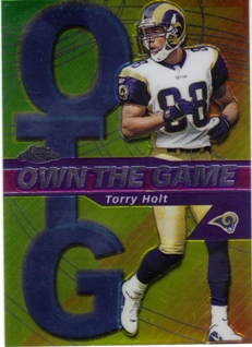 2002 Topps Chrome Own the Game #OG21 Torry Holt