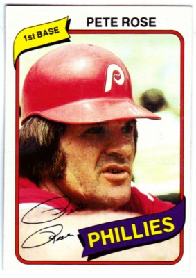 1980 Topps #540 Pete Rose