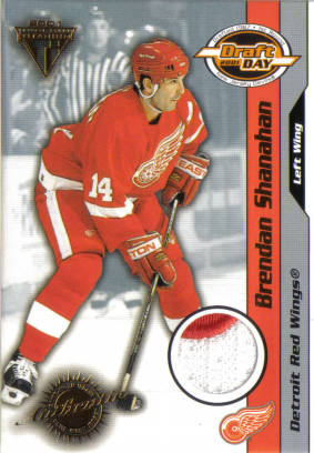 2000-01 Titanium Draft Day Edition Patches #41 Brendan Shanahan/117