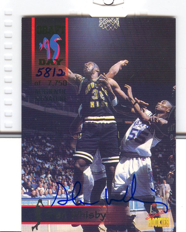 1995 Signature Rookies Draft Day Signatures #18 Glen Whisby