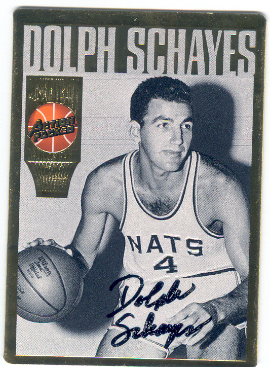 1995 Action Packed Hall of Fame Autographs #22 Dolph Schayes
