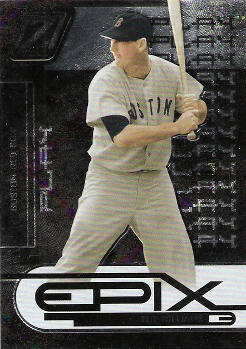 2005 Zenith Epix Black Play #20 Ted Williams