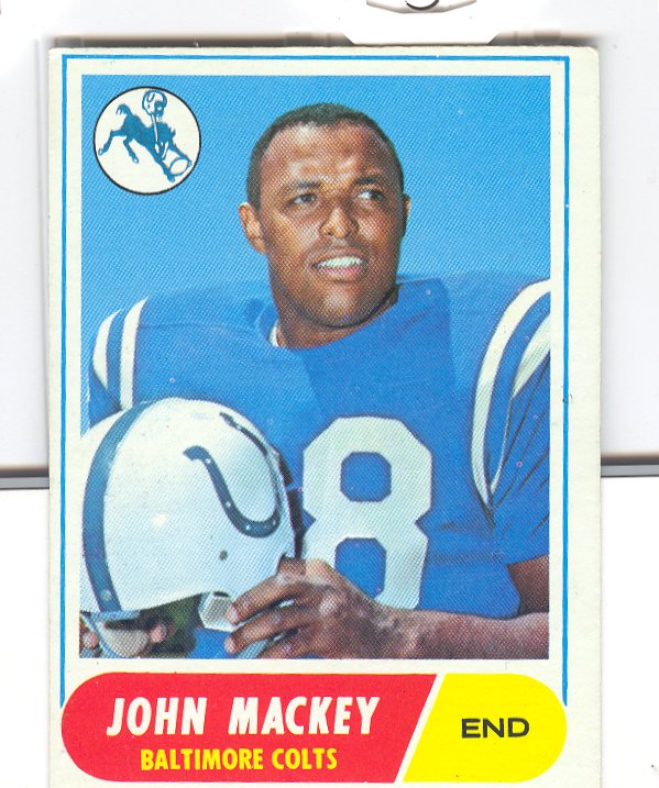 1968 Topps #74 John Mackey