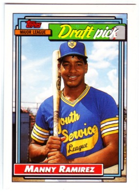 1992 Topps #156 Manny Ramirez RC