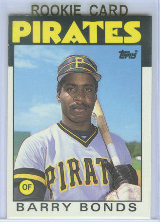 1986 Topps Traded #11T Barry Bonds XRC
