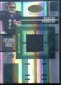 2005 Leaf Certified Materials #223 Roscoe Parrish JSY/999 RC
