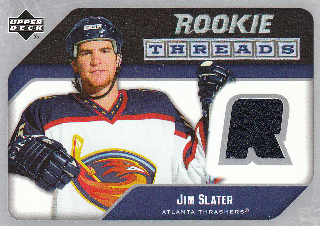 2005-06 Upper Deck Rookie Threads #RTJS Jim Slater