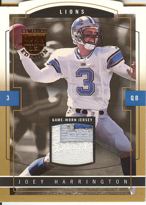 2003 SkyBox LE Jersey Proofs Gold #59 Joey Harrington