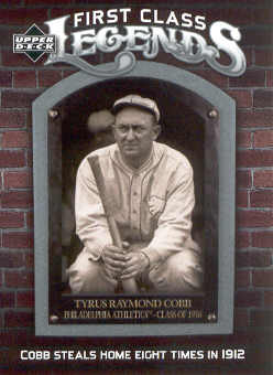 2006 Upper Deck First Class Legends #FCL29 Ty Cobb