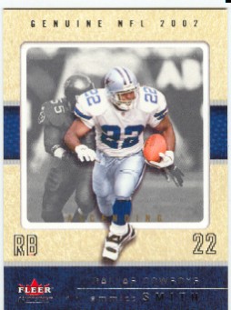 2002 Fleer Genuine Reflection Ascending #49 Emmitt Smith/49