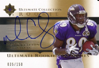 2005 Ultimate Collection #229 Mark Clayton AU/150 RC
