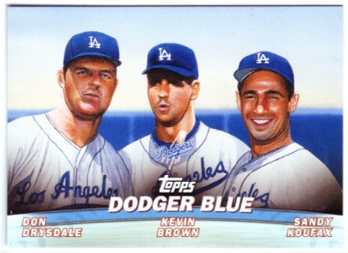 2001 Topps Combos #TC11 Dodger Blue