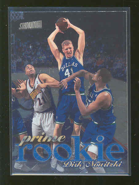 1998-99 Stadium Club Prime Rookies #P9 Dirk Nowitzki