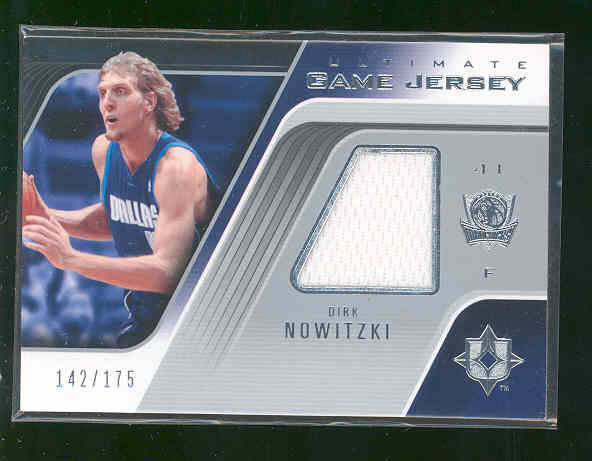 2004-05 Ultimate Collection Game Jerseys #DN Dirk Nowitzki