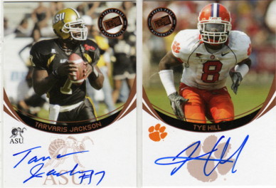 2006 Press Pass Autographs Bronze #35 Tarvaris Jackson