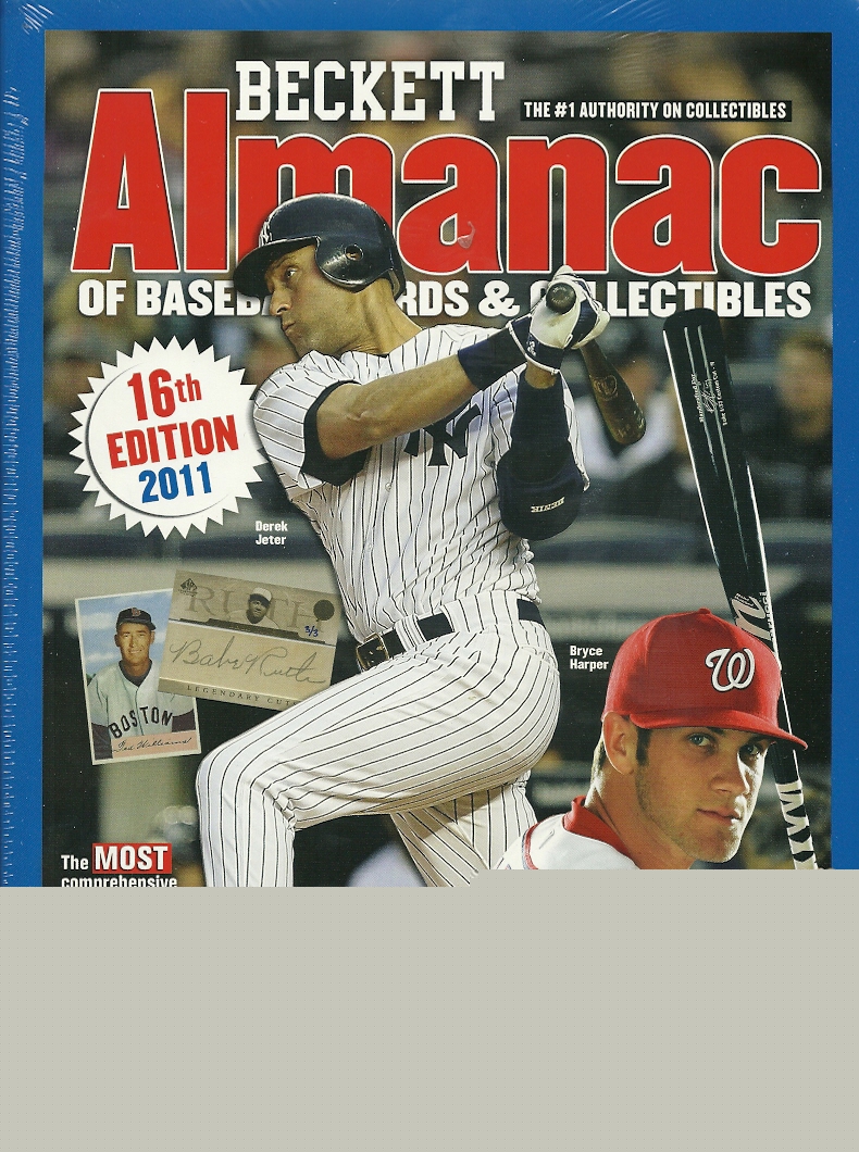 2012 Beckett Annual Baseball Almanac & Collectibles Guide #17 (Josh Hamilton on the Cover) (Brand New July 2012) (Cover Price - $44.95, Sale = $42.95)