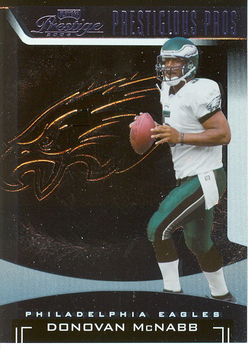 2006 Playoff Prestige Prestigious Pros Platinum #15 Donovan McNabb