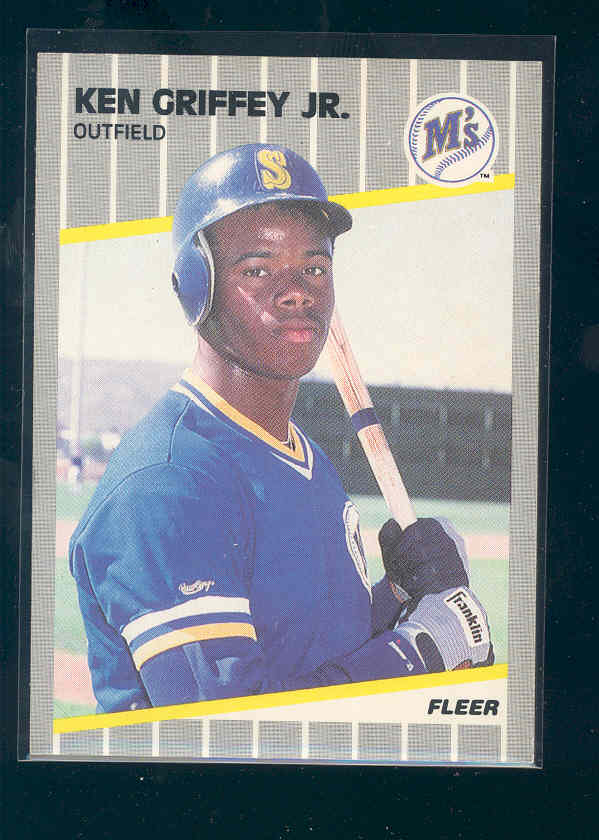 1989 Fleer #548 Ken Griffey Jr. RC