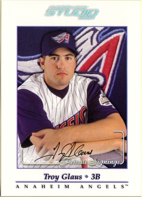 2001 Studio Private Signings 5 x 7 #16 Troy Glaus