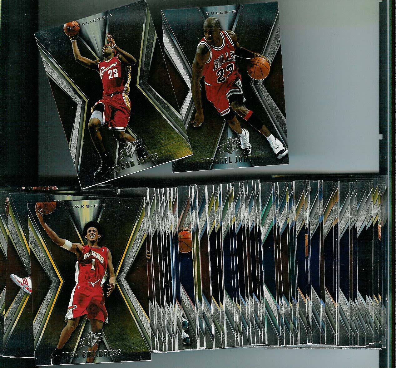 2005-06 UPPER DECK SPX BASKETBALL SET