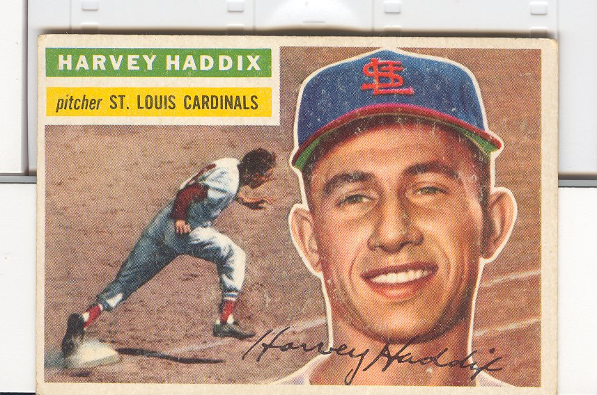 1956 Topps #77 Harvey Haddix