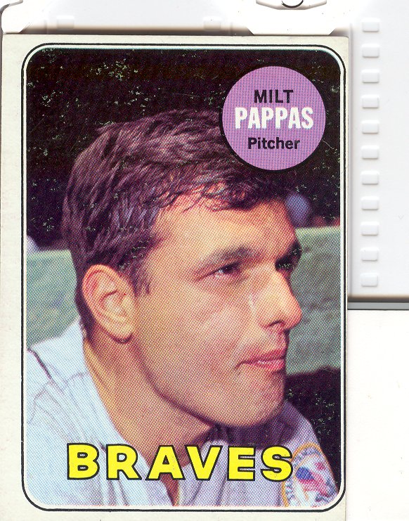 1969 Topps #79 Milt Pappas