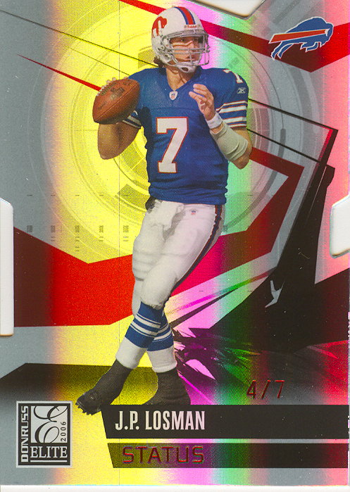 2006 Donruss Elite Status #11 J.P. Losman/7