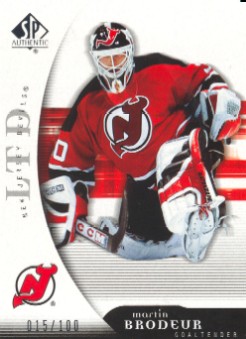 2005-06 SP Authentic Limited #57 Martin Brodeur