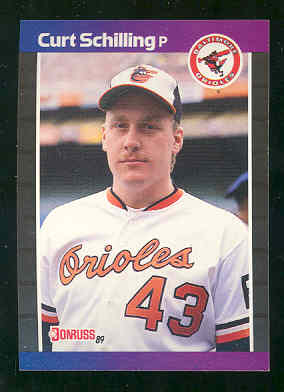 1989 Donruss #635 Curt Schilling RC