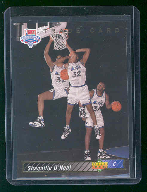1992-93 Upper Deck #1B Shaquille O'Neal TRADE