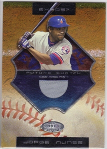 2002 Hot Prospects #90 Jorge Nunez FS Pants RC