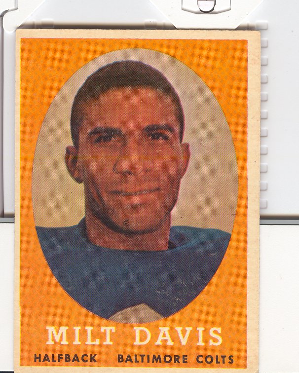 1958 Topps #98 Milt Davis RC