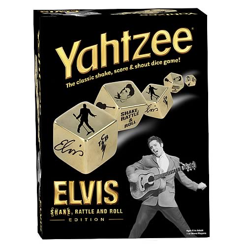 Elvis Yahtzee Dice Game