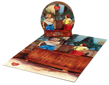 I Love Lucy Puzzle:Grape Stomping
