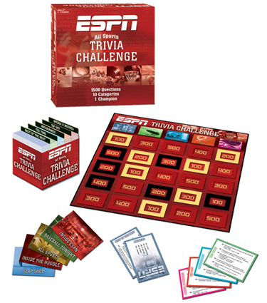 ESPN All-Sports Trivia Challenge Game