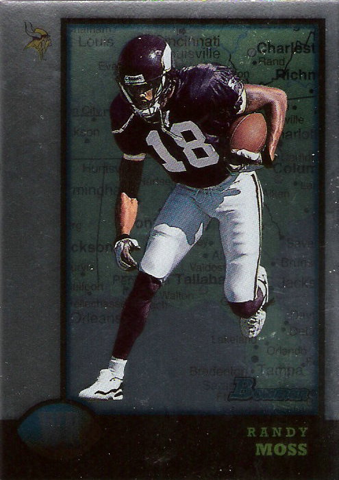1998 Bowman Interstate #182 Randy Moss