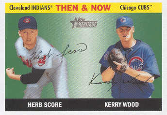 2004 Topps Heritage Then and Now #TN6 H.Score/K.Wood