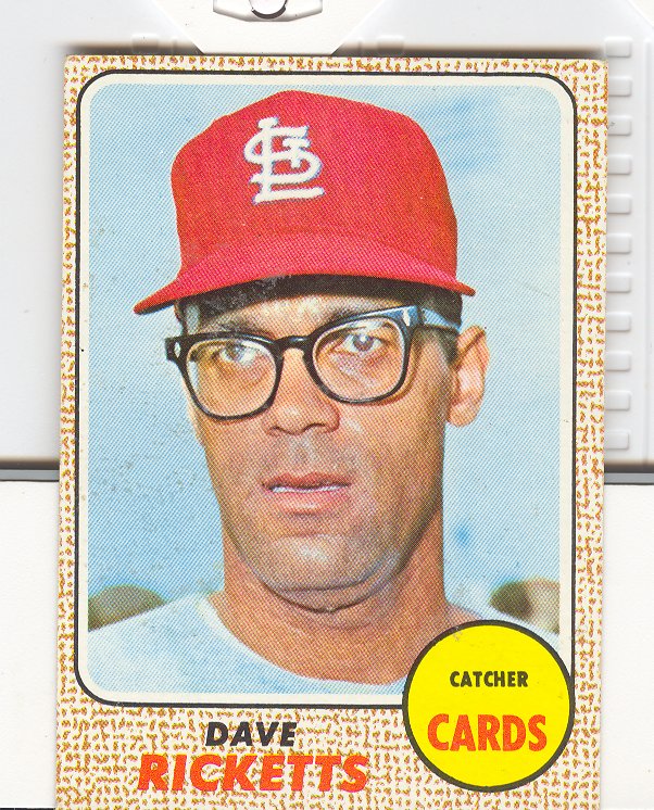 1968 Topps #46 Dave Ricketts