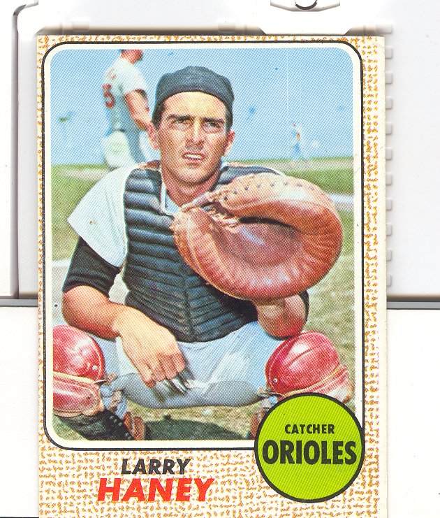 1968 Topps #42 Larry Haney