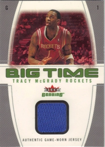 2004-05 Fleer Genuine Big Time Game Used #TM Tracy McGrady