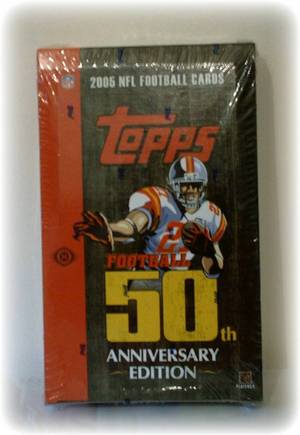 2005 Topps Football Sealed Hobby Box