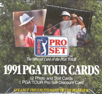 1991 Pro Set Golf Sealed Hobby Box