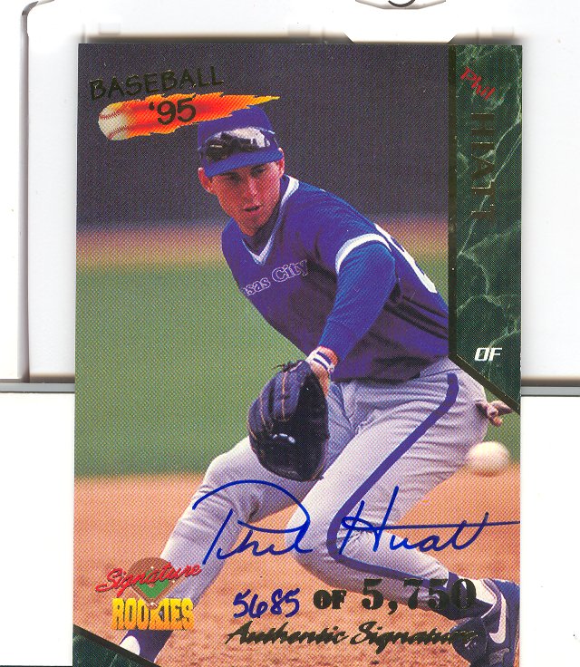 1995 Signature Rookies Signatures #24 Phil Hiatt