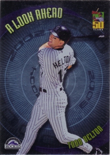 2001 Topps A Look Ahead #LA3 Todd Helton