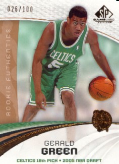 2005-06 SP Game Used 100 #143 Gerald Green