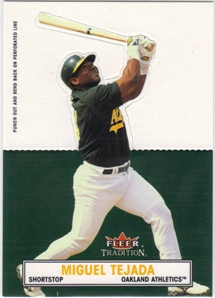 2003 Fleer Tradition Standouts #15 Miguel Tejada