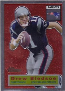 2001 Topps Heritage Retrofractor #49 Drew Bledsoe