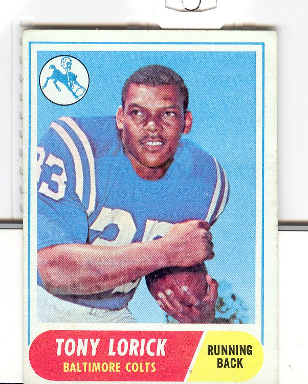 1968 Topps #204 Tony Lorick